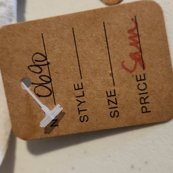 Victorias Secret Tan/White Gingham Seamless Bra (0690) - Picture 4 of 5